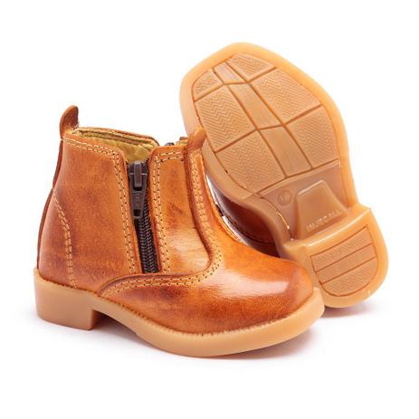 Bota Feminina E Masculina Botinha Infantil Botina Country Couro - Pé de  Couro - Moda Infantil - Magazine Luiza