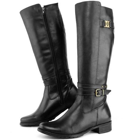 Bota Feminina Montaria Em Couro Lançamento Linha Outono Inverno - Florense Menor preço em Bota Feminina Montaria Em Couro Lançamento Linha Outono Inverno - Florense