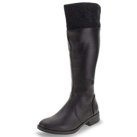 Bota Feminina Montaria Florentina - LB6553 PRETO Menor preço em Bota Feminina Montaria Florentina - LB6553 PRETO