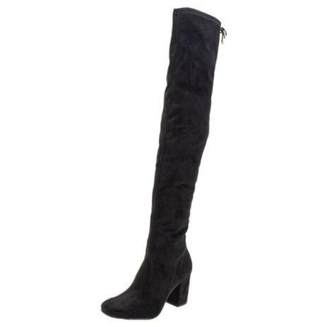 Bota feminina over the knee via marte - 205506 - Moda Feminina - Magazine  Luiza