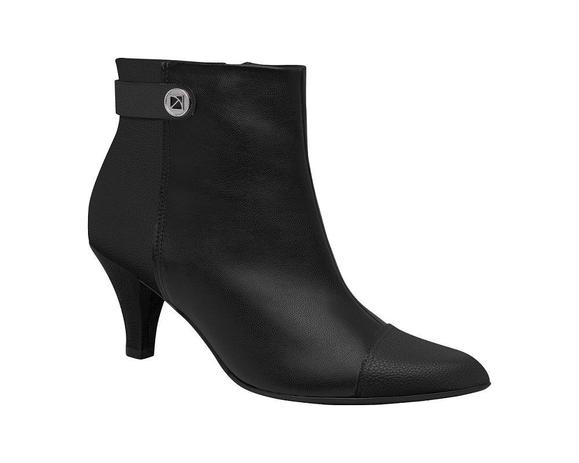 Bota Feminina Piccadilly Cano Curto Salto Medio fino Rel Preto - 745067 -  Moda Feminina - Magazine Luiza