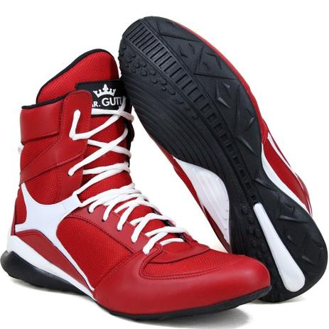 Bota Fitness Para Academia Mr Gutt Confortável Vermelha - Mr. gutt Menor preço em Bota Fitness Para Academia Mr Gutt Confortável Vermelha - Mr. gutt