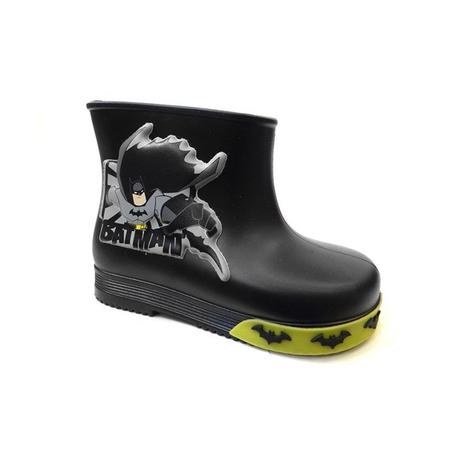Bota galocha dc friends legends 21562 - grendene - preto batman Menor preço em Bota galocha dc friends legends 21562 - grendene - preto batman