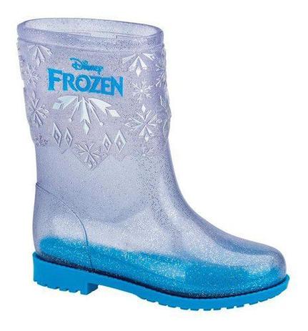 Bota Galocha Frozen Infantil Disney Magic Boot 22210 Cristal - Grendene - Bota Infantil - Magazine Luiza
