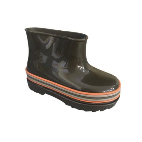 Bota Galocha Infantil Menino Listras Coloridas Cano Curto Borracha Mar E  Cor 341-0007 - Bota Infantil - Magazine Luiza