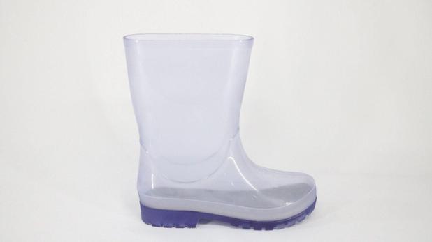 bota galocha transparente