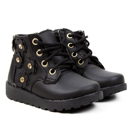 botinha infantil cano curto