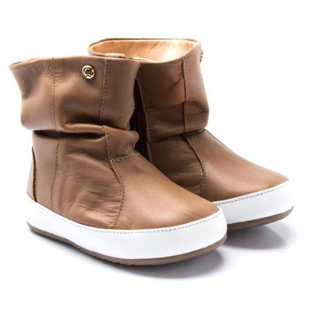 Bota Infantil em Couro Gambo Cano Alto Feminina BT50518-MR Menor preço em Bota Infantil em Couro Gambo Cano Alto Feminina BT50518-MR