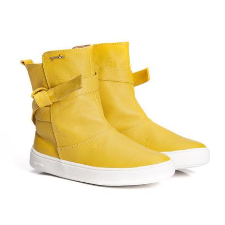 bota infantil de couro feminina