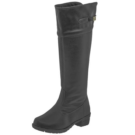 Bota Infantil Feminina Menina Fashion - 20023 PRETO PRETO Menor preço em Bota Infantil Feminina Menina Fashion - 20023 PRETO PRETO