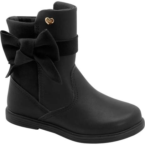 Bota Infantil Feminino Klin Miss Fashion Preto - 1680 - Bota Infantil -  Magazine Luiza