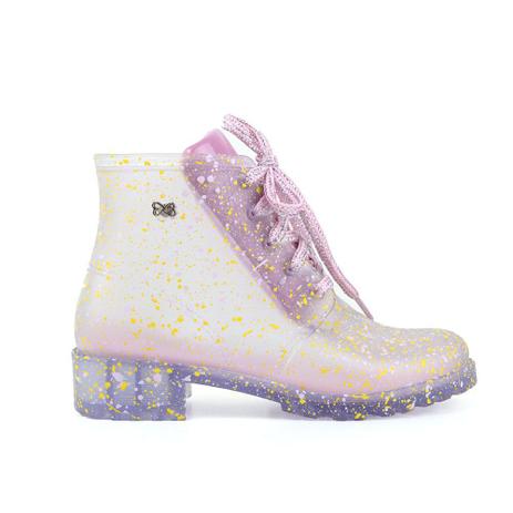 Bota Infantil Feminino World Colors Coturno Lali Lilas- 3802 - Bota Infantil  - Magazine Luiza
