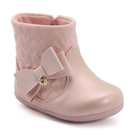 Bota Infantil Klin Mini Miss 037 Rosa Perolizado - Bota Infantil - Magazine  Luiza