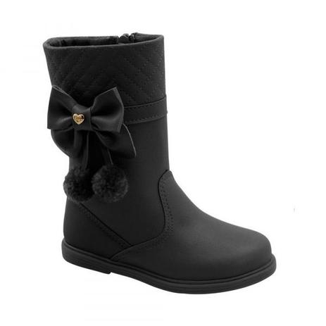 Bota Infantil Klin Miss Fashion 043 Preto - Bota Infantil - Magazine Luiza