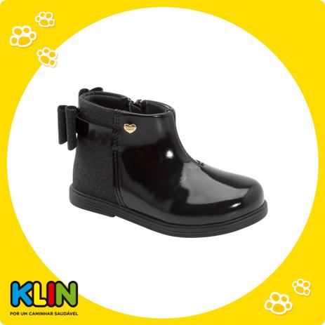 Bota Infantil Klin Miss Fashion Preta - Moda Infantil - Magazine Luiza