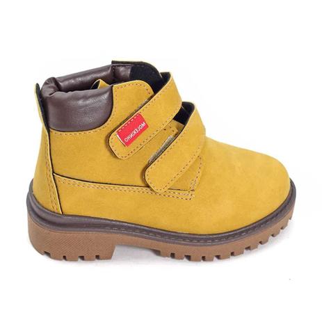 Bota Infantil Masculina Coturno Tiras Autocolantes Molekinho 2144.203 -  Calçados Infantis - Magazine Luiza