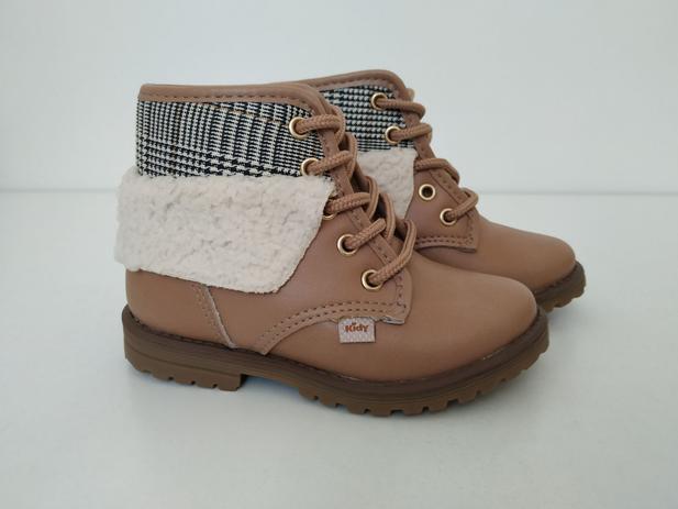 Bota Kidy Baby Fashion Casual Com Cano Peluciado - 0840072