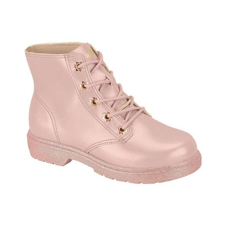 Bota Infantil Molekinha 2164.415 - Cor: Rosa - Tamanho: 26 - Bota Infantil  - Magazine Luiza