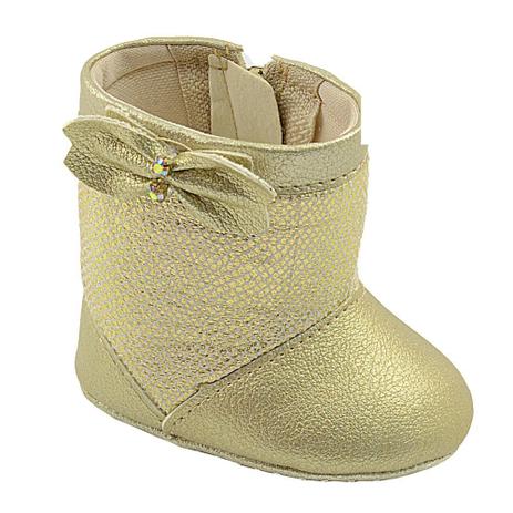 bota dourada infantil