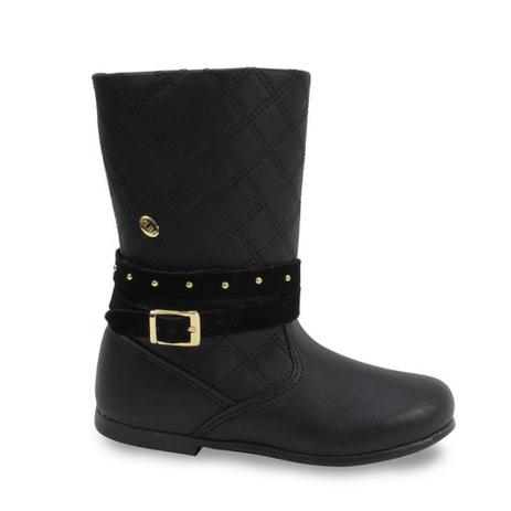 bota klin miss fashion preto