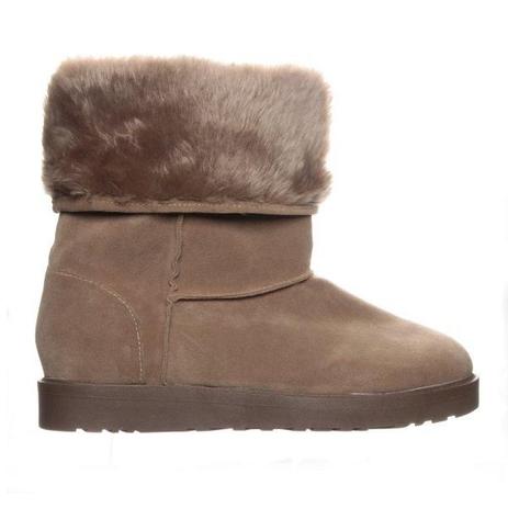 bota pelo feminina neve confort nobuck mooncity