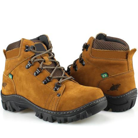 bota cano curto mostarda