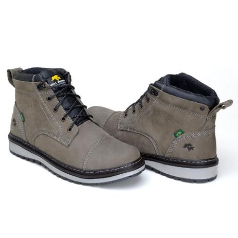 bota masculina nobuck