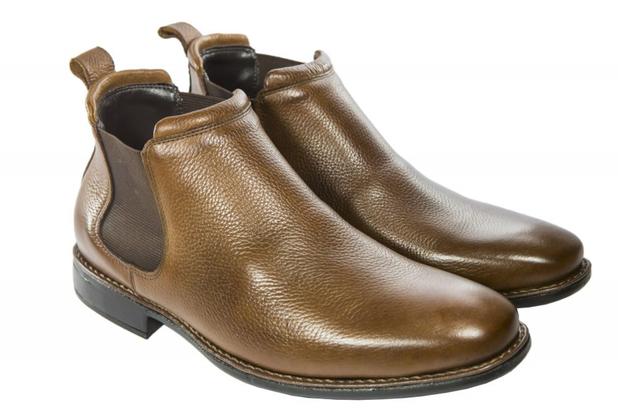 Bota Rafarillo Chelsea Masculina Aumenta Altura Couro Preto 35052 - FKV  Calçados