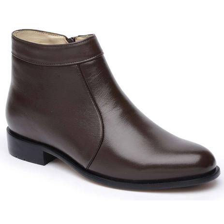 bota masculina couro social
