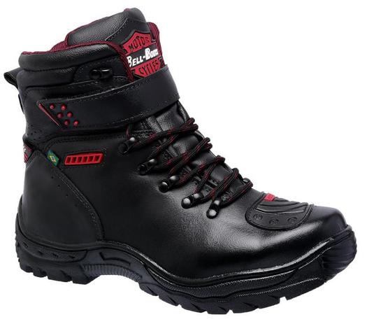 Bota Masculina em Couro Linha Motoqueiro Bell Boots Menor preço em Bota Masculina em Couro Linha Motoqueiro Bell Boots