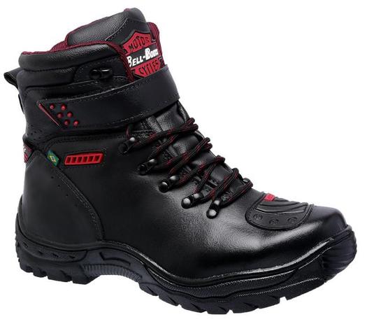 bota motoqueiro masculina venetto em couro