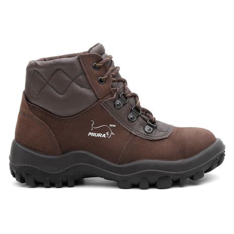 Bota Masculina Safetline Miura Café - Sapato de Segurança - Magazine Luiza