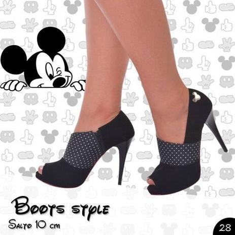 ankle boot meia