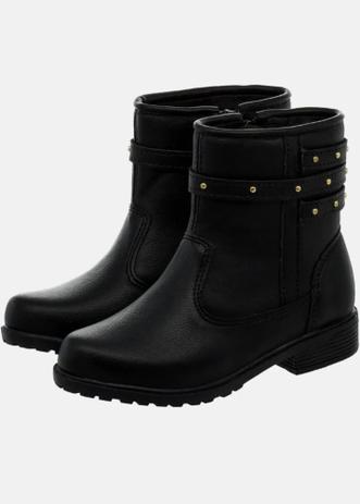 Bota Menina Coturno Cano Baixo Zíper Infantil Botinha - MARCELO CALÇADOS - Bota  Infantil - Magazine Luiza