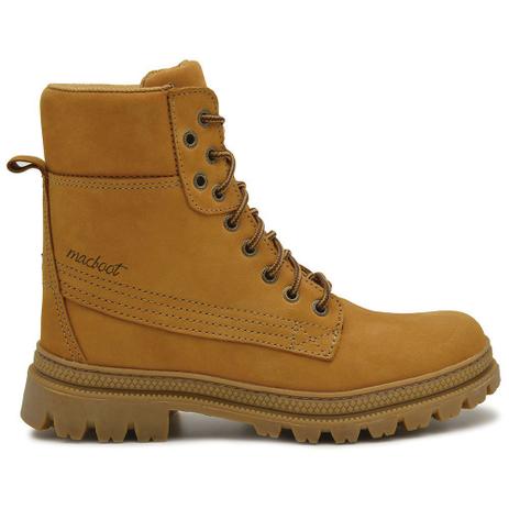 Bota Militar Cano Alto Macboot Papoula 04 Mostarda Menor preço em Bota Militar Cano Alto Macboot Papoula 04 Mostarda