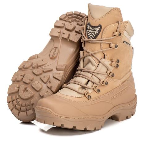 bota militar areia