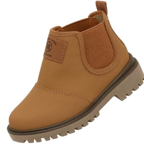 Bota Molekinho 2144213 Pinhao/cafe - HARTY CALÇADOS