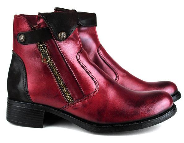 bota bordo cano curto