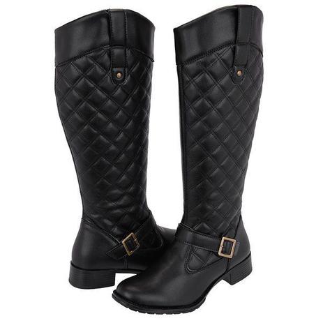 Bota Montaria Feminina Bordada Hype Em Sintetico Ziper Coutry - 720 Preto Menor preço em Bota Montaria Feminina Bordada Hype Em Sintetico Ziper Coutry - 720 Preto