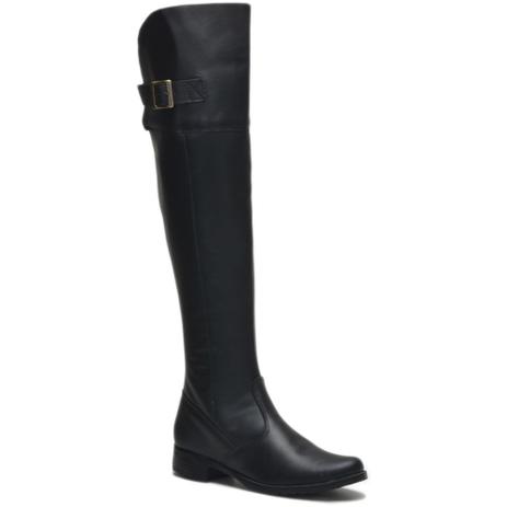 bota de cano longo acima do joelho