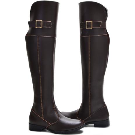 bota over the knee cano longo