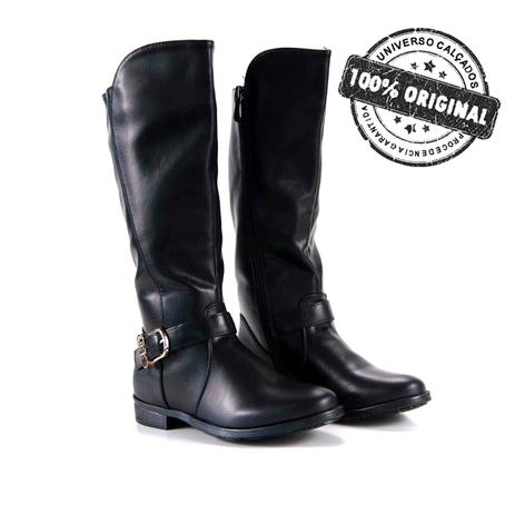 botas mooncity cano longo