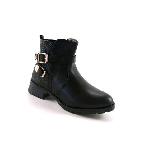 bota mooncity cano curto preta