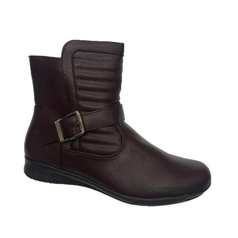 bota rasteira cano curto feminina