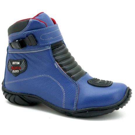 bota cano curto masculina motociclista