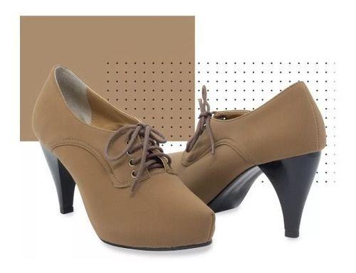 oxford feminino salto fino