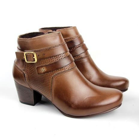 bota couro perlatto