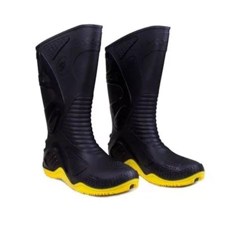 bota cano longo motoqueiro