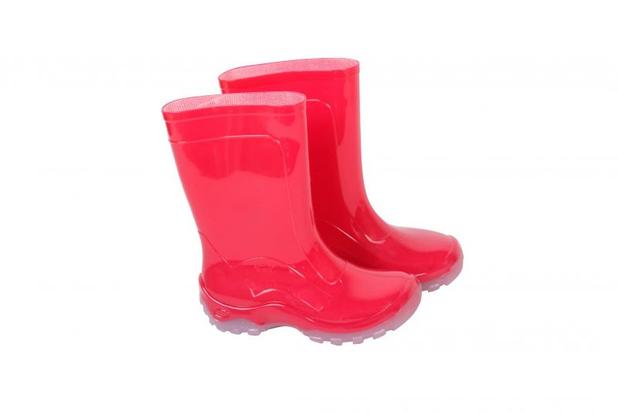 Bota Pvc Infantil Rosa Forrada - Belfix Menor preço em Bota Pvc Infantil Rosa Forrada - Belfix