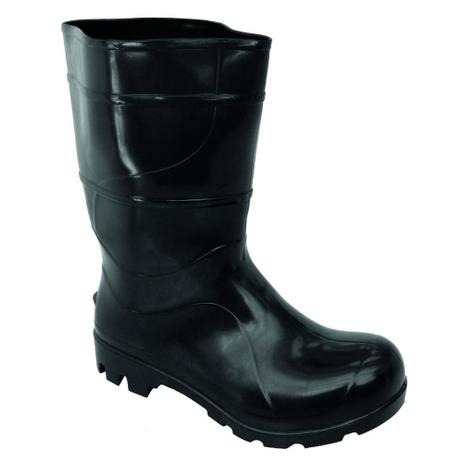 Bota PVC Preta com Forro Cano 30cm PPP 206 PROTEPLUS Menor preço em Bota PVC Preta com Forro Cano 30cm PPP 206 PROTEPLUS
